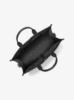 Hudson Pebbled Leather Tote Bag