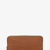 Hudson Pebbled Leather Zip-Around Wallet