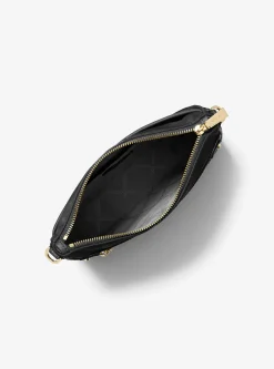 Jet Set Large Nylon Gabardine Messenger Bag