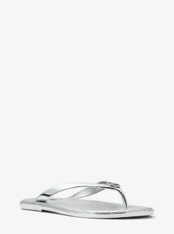 Jet Set Metallic Jelly Flip-Flop