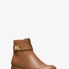 Jilly Faux Pebbled Leather Ankle Boot