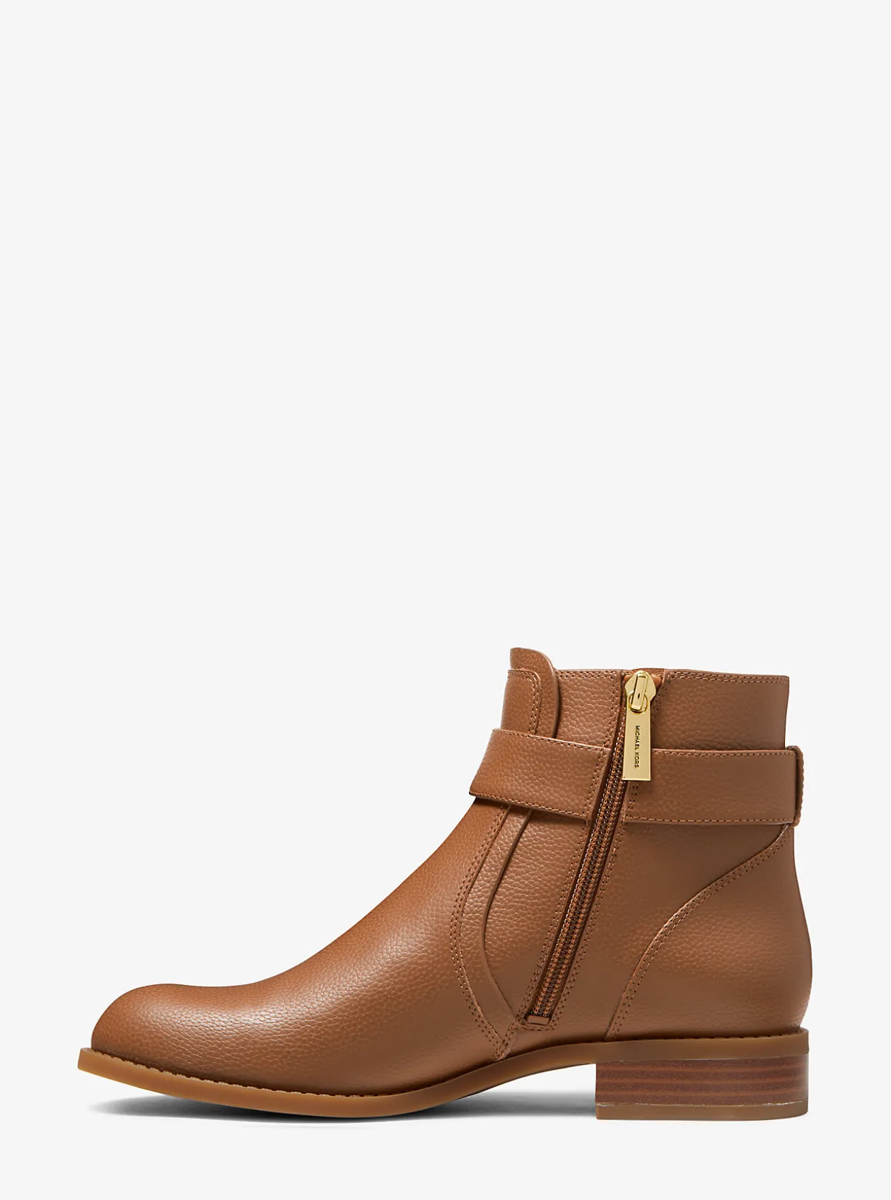 Jilly Faux Pebbled Leather Ankle Boot