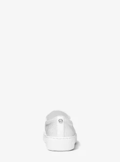 Keaton Glitter Chain Mesh Slip-On Sneaker