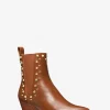 Kinlee Astor Studded Leather Ankle Boot