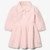 KORS Cotton Terry Blend Baby Polo Dress