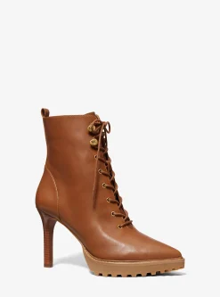 Kyle Leather Lace-Up Boot