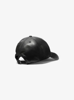 Leather Baseball Hat