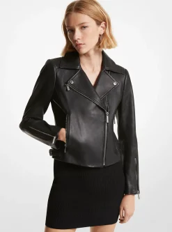 Leather Moto Jacket