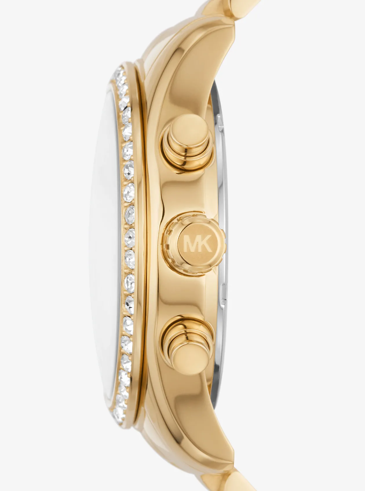 Lexington Pavé Gold-Tone Watch