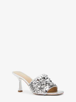 Limited-Edition Tessa Hand-Embellished Mule