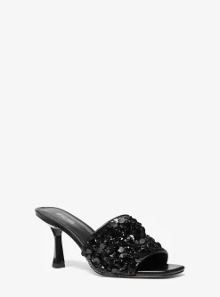 Limited-Edition Tessa Hand-Embellished Mule