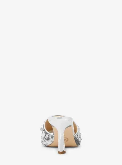 Limited-Edition Tessa Hand-Embellished Mule