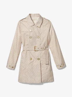 Logo Trench Coat