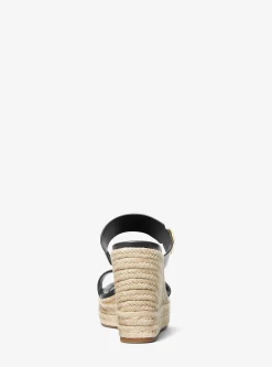Lucinda Leather Wedge Sandal