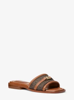 Mandy Signature Logo Slide Sandal