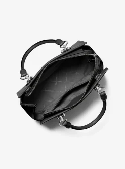Marilyn Medium Saffiano Leather Satchel