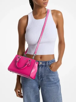 Marilyn Small Saffiano Leather Crossbody Bag