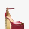 Maxine Leather Platform Sandal
