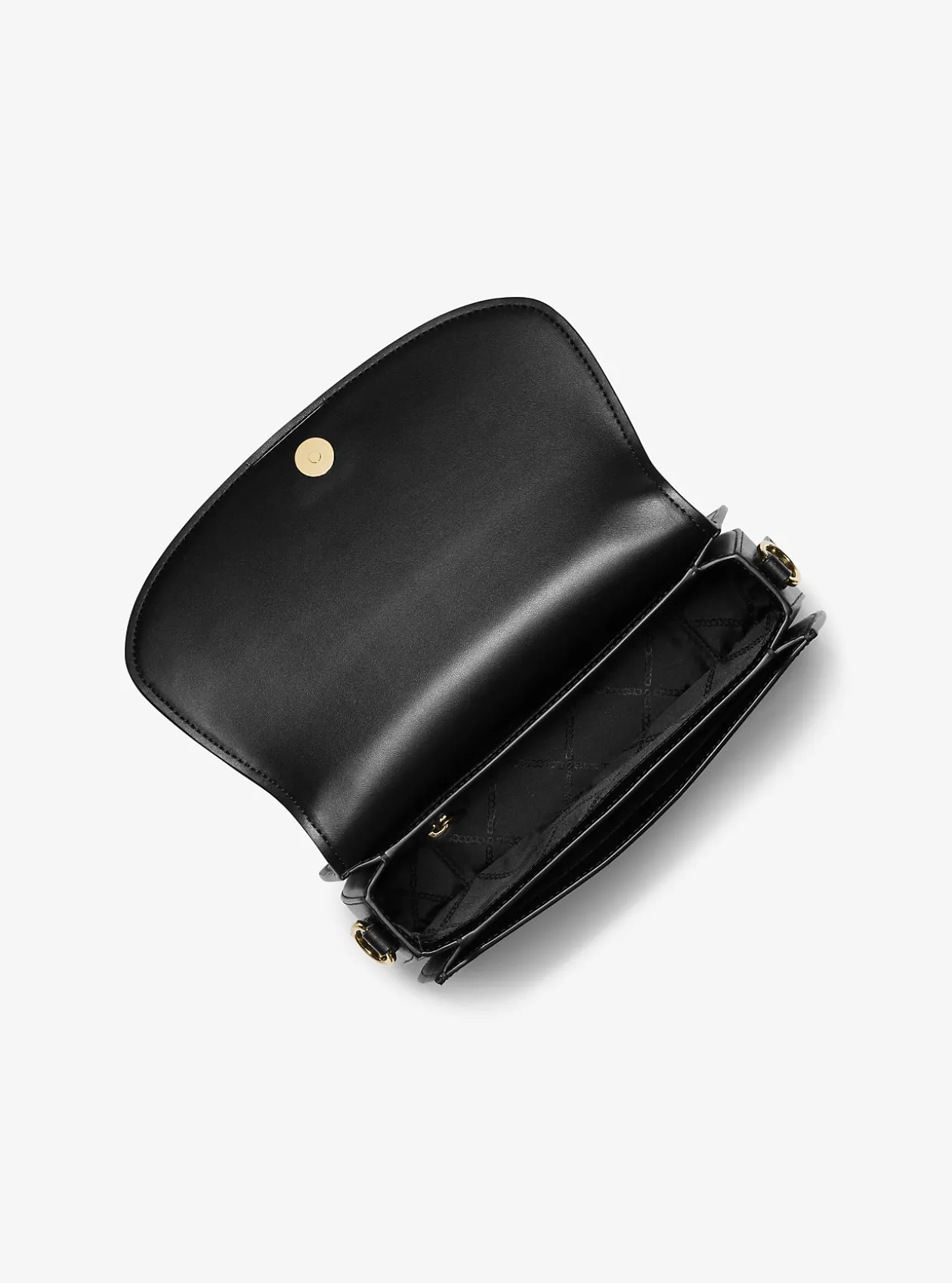 Mila Medium Leather Messenger Bag