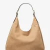 Nolita Large Nubuck Hobo Shoulder Bag