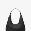 Nolita Small Pebbled Leather Hobo Shoulder Bag