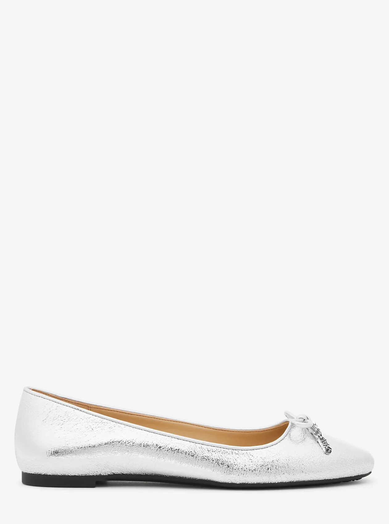 Nori Flex Metallic Leather Ballet Flat
