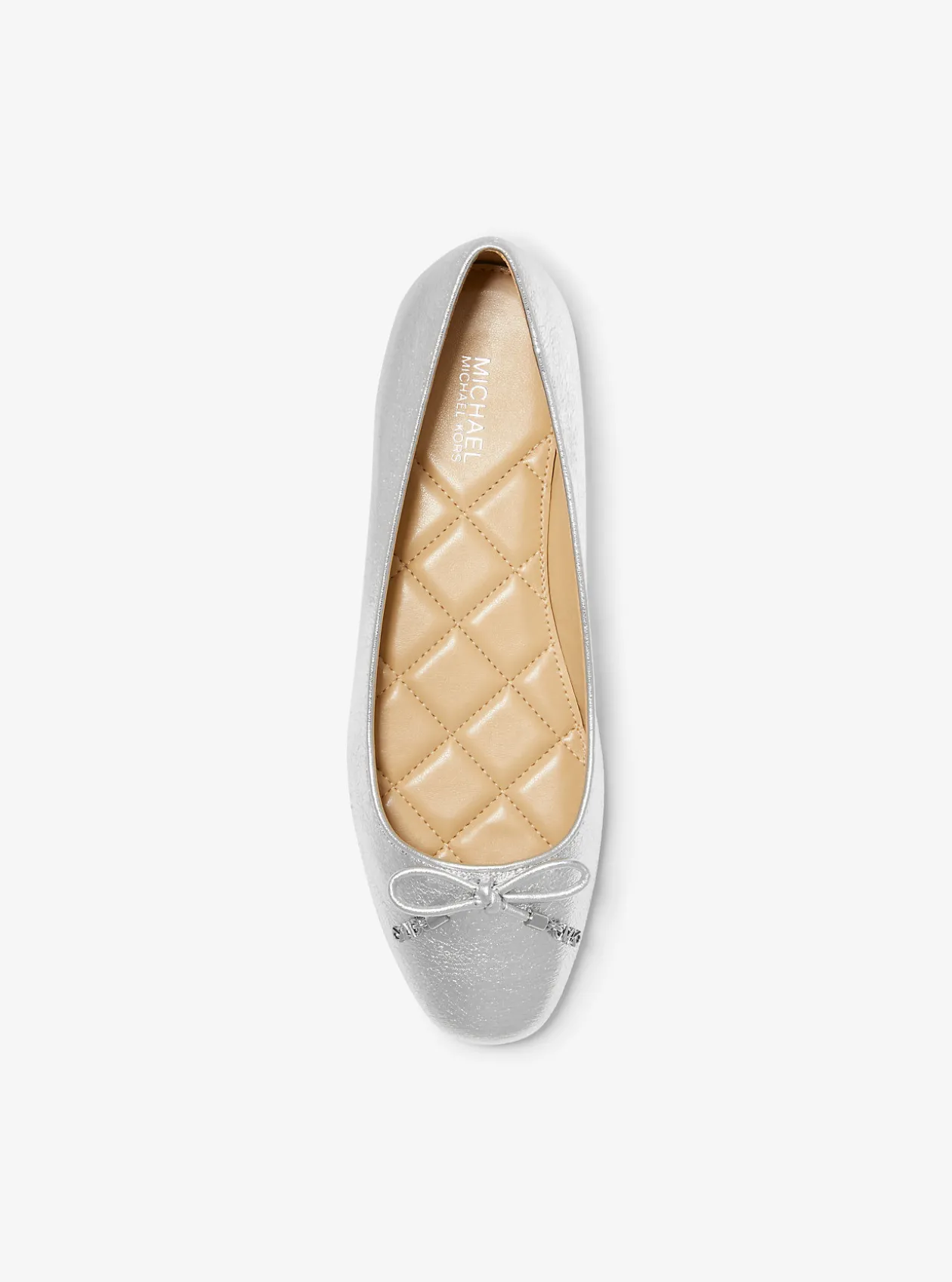 Nori Flex Metallic Leather Ballet Flat