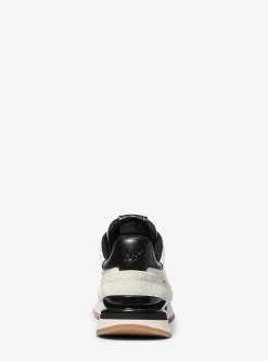 Nova Suede and Nylon Trainer