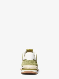 Nova Suede and Nylon Trainer
