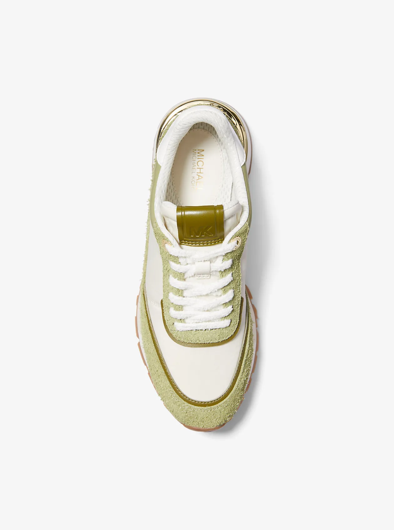 Nova Suede and Nylon Trainer