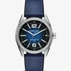 Oversized Accelerator 2.0 Silver-Tone and Textured Silicone Watch