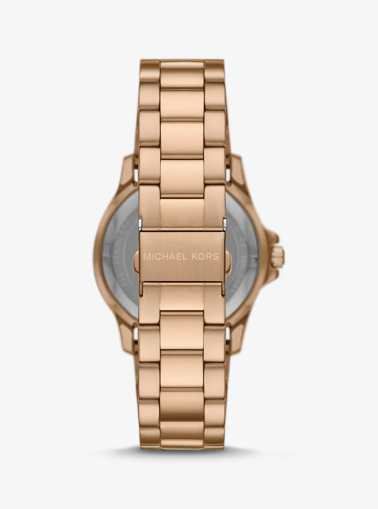 Oversized Everest Beige Gold-Tone Watch