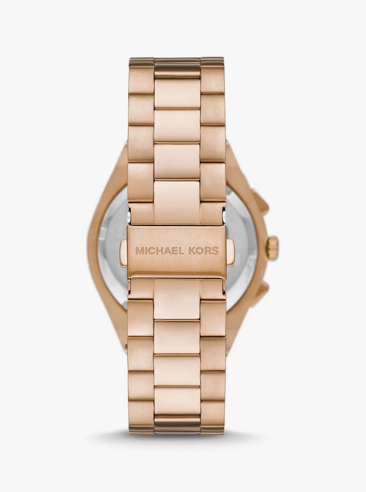 Oversized Lennox Beige Gold-Tone Watch