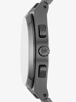 Oversized Lennox Gunmetal Watch