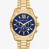 Oversized Lexington Gold-Tone Watch