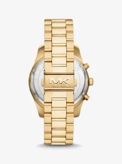 Oversized Lexington Gold-Tone Watch
