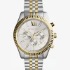 Oversized Lexington Two-Tone Watch