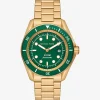 Oversized Maritime Gold-Tone Watch