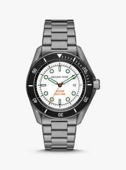 Oversized Maritime Gunmetal Watch