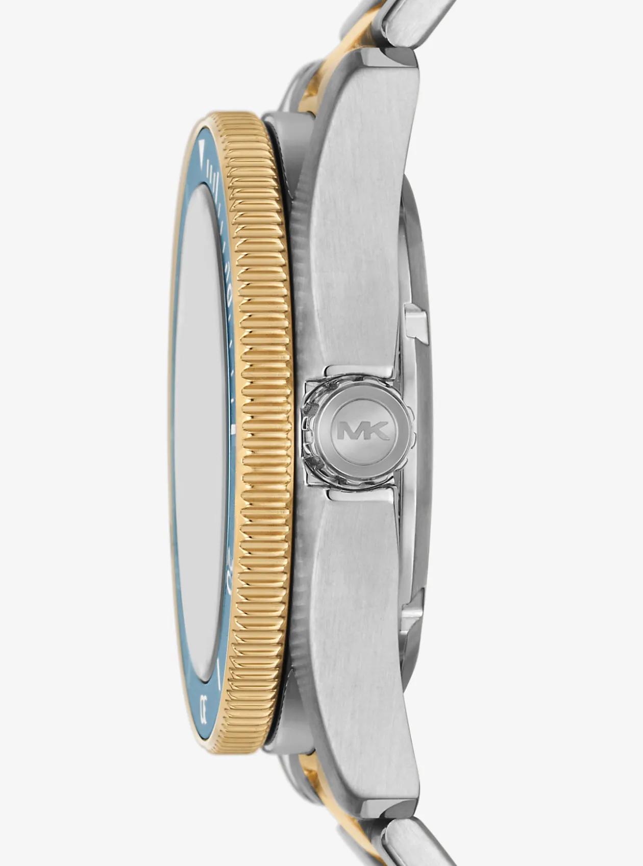 Oversized Maritime Two-Tone Watch
