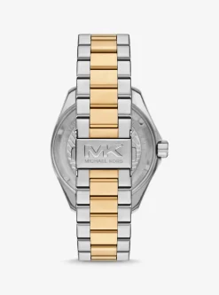 Oversized Maritime Two-Tone Watch