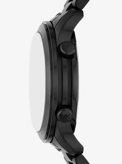 Oversized Runway Black-Tone  Watch