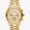 Oversized Runway Gold-Tone Watch