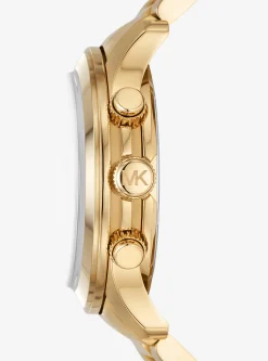 Oversized Runway Gold-Tone Watch