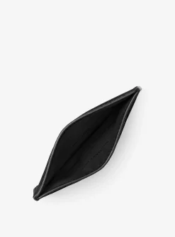 Pebbled Leather Card Case