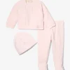 3-Piece KORS Cotton Terry Blend Baby Pajama Set