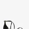 Polly Crocodile Embossed Leather Sandal