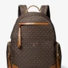 Prescott Large Signature Logo Print Woven Backpack