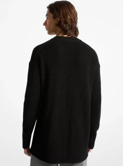 Ribbed Cotton Sweater