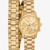 Runway Gold-Tone Wrap Watch